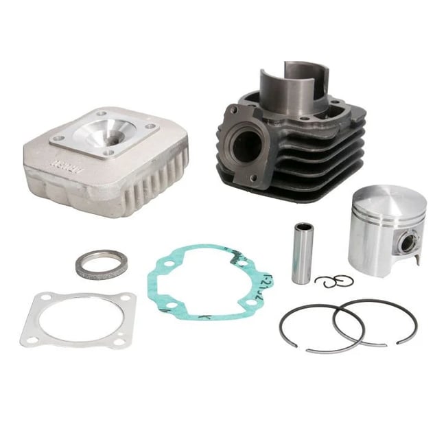 Set motor + chiulasa scuter Peugeot Buxy 80cc 2T, 47mm, racire pe aer