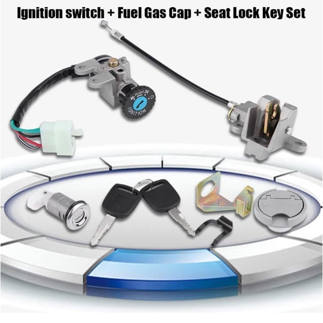 Contact pornire scuter GY6 4T 50cc-150cc (complet)