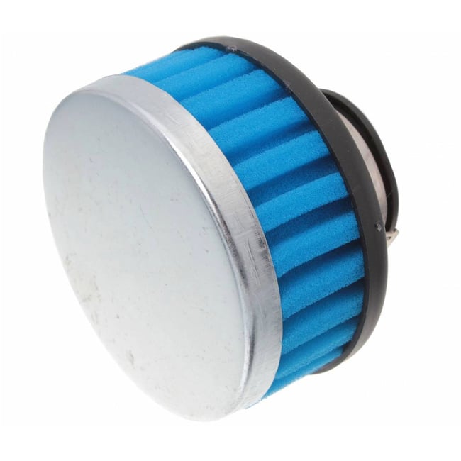 Filtru aer sport tip tuning, diametru 35 mm, albastru