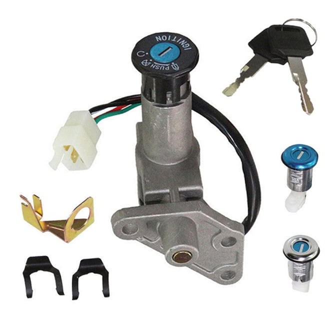 Contact pornire scuter GY6 4T 125cc-150cc, 3 prinderi