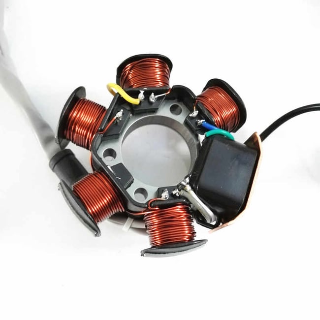 Magnetou / stator aprindere scuter Piaggio, Gilera 50cc-80cc, 2 Timpi
