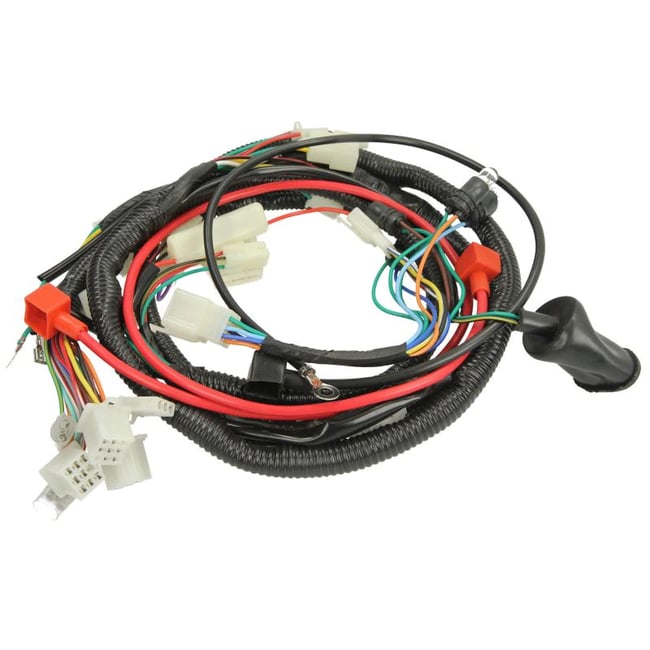 Instalatie electrica scuter GY6 50cc, 4 timpi, roata 10 inch