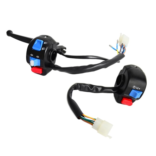 Set bloc comenzi stanga si dreapta scuter GY6 50cc - 150cc 4T