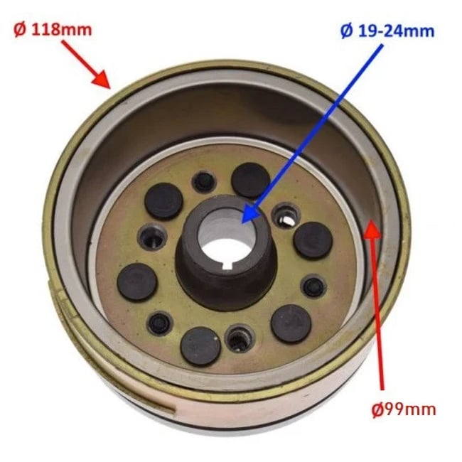 Volanta magnetou Yamaha YBR 125cc