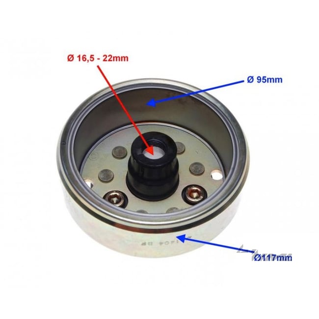 Volanta magnetou Kingway Chopper 250, Lifan LF250-4