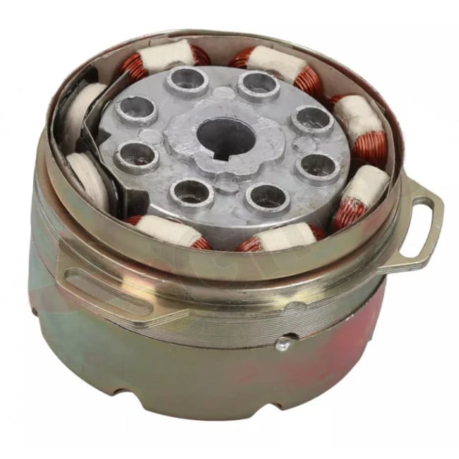 Magnetou / stator aprindere + volata (14V, 65W) Minsk 125cc