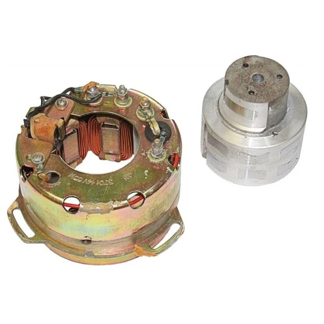 Magnetou / stator aprindere + volata (14V, 65W) Minsk 125cc