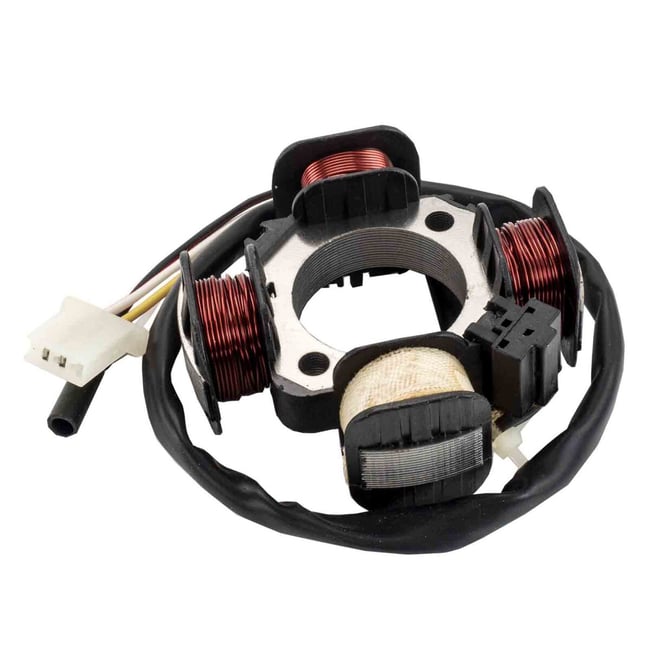 Magnetou / stator aprindere scuter Benelli, Suzuki, Italjet, Malaguti, Derbi, Atala, motorizare Morini 50cc, 84 mm, 3 fire