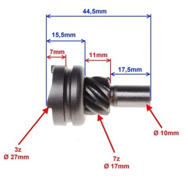 Rac pornire scuter Peugeot - Honda 50cc