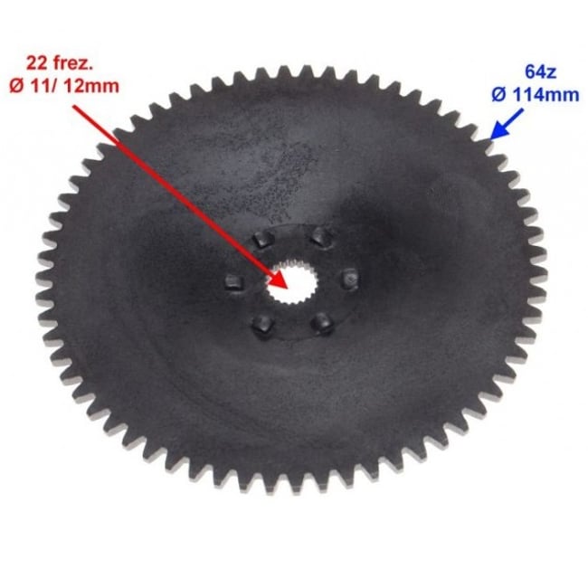 Fulie zimtata racire variator Honda Dio 4T (Model 3)