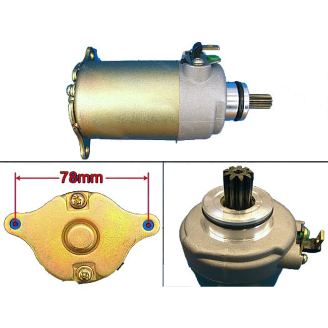 Electromotor scuter, atv 125cc - 150cc, 4T (9dinti)