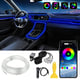 Banda Smart RGB luminoasa pentru interiorul masinii, Lumini controlabile prin aplicatie