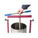 Teasc / Presa manuala pentru struguri din inox, Vilen, 15L, fara picioare, rapid