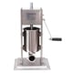 Masina de umplut carnati profesional ML-S7, 7 Kg, mecanic, inox-integral, 6 palnii incluse