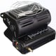 Aragaz portabil si incalzitor Micul Fermier, GF-0630, 2 in 1, 1.3 KW negru