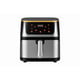 Friteuza cu aer cald, Air Fryer, afisaj digital, Temperatura Reglabila 100-200°C, incalzire dubla, LCD Touch Control, capacitate 10L, 2000W