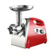 Masina de tocat carne, Ypan, 2500 W, accesorii rosii, carnati, chiftele, 3 site, functia revers, motor cupru, Rosu