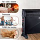 Convector Electric Mesko Ms 7741B, 2000 W, 3 Nivele de Putere, Termostat Reglabil, Negru