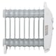 Radiator cu ulei, Mesko MS 7805, 9 elementi , electric, reglare temperatura 1000W, 230V