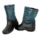 Cizme din pvc impermeabile, antiderapante, captuseala sintetica, turquoise, dama