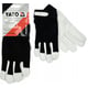 Manusi de protectie din bumbac/piele, marimea 10, Yato YT-74640, prindere velcro