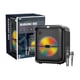 Boxa portabila, putere 30W, lumina RGB, bluetooth V5.3, microfon wireless, karaoke, FULL LED, super BASS