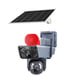 Camera De Supraveghere Dubla, Panou Solar, Conexiune 4G SIM Slot, 3+3 MP FULL HD, 355°, Impermeabil, Alarma, Tracking, Microfon, app O-KAM PRO
