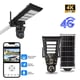 Camera de supraveghere video incorporata cu panou solar si lumina led, conexiune 4G sim slot, 3MP, 2 lentile, rotire 355°, senzor miscare, detectie umana, color night vision, alarma, ip66, microfon