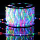 Rola furtun luminos cu led multicolor 100 metri + Alimentator Priza Inclus