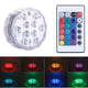 Lampa LED portabila cu telecomanda, alimentare baterii, Rgb