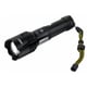 Lanterna LED cu zoom telescopic, reincarcabila, acumulator 5000mah, focus ajustabil, 10W, 1000LM, afisaj baterie, negru