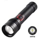 Lanterna reincarcabila, LED XHP50, 3 moduri iluminare, type-c, zoom telescopic