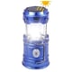 Lanterna tip Felinar 2 in 1 LED pentru Camping, cu incarcare solara sau priza, functie power bank, albastru