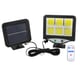 Lampa solara de exterior cu senzor de miscare, telecomanda, brate reglabile, 6 Led COB, 128-6 COB