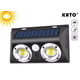 Lampa solara de perete cu senzor de miscare, 32 Cob, 40W