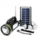 Kit Solar Portabil, 3 Becuri Incluse, USB, Bluetooth, Radio FM, functie powerbank