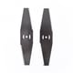 Set 2 lame / discuri metalice pentru trimmer electric cu acumulatori