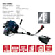 Motocoasa pe benzina, Stern Austria G4T3600A, 4 timpi, 2.2 CP, 35.8 cc, accesorii incluse