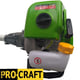 Set Motocoasa pe benzina Procraft T4350, 2 timpi, 4.3 kW, 6 CP, 58cc + Cultivator + 4 sisteme de taiere