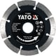 Disc diamantat de taiere segmentat, 115x22.2x1.8 mm, taiere umeda si uscata, Yato YT-59961