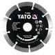 Disc diamantat de taiere segmentat, 125x22.2x2 mm, taiere umeda si uscata, Yato YT-59962