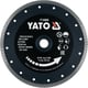 Disc Diamantat de Taiere Continuu, 230x22.2x2mm, Taiere Umeda si Uscata, Yato YT-59985