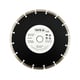 Disc diamantat de taiere segmentat, 230x22.2x2.7 mm, taiere uscata, Yato YT-6005
