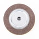 Disc perie lamelar smirghel, 125 mm, polizor, suport metalic