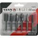 Set cutite frezat, Yato YT-61711, tija 6 mm, ambalaj plastic, 6 bucati