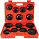Set chei tubulare pentru filtru ulei, 15 piese