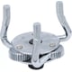 Cheie pentru filtru ulei cu 3 brate, 65 - 110 mm, adaptor 3/8" 1/2"