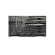 Set extractoare suruburi si burghie metal, Yato YT-0591, 1.4-15 mm, 12 bucati