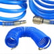 Furtun compresor aer comprimat, spiralat, 15 m, 5x8 mm, 10 bari