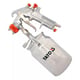 Pistol de vopsit pentru compresor, Yato YT-2346, duza 1.8 mm, 1 l, vas din metal, reglare debit vopsea, reglare debit aer